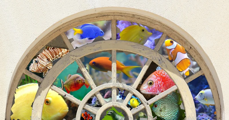Quelle pierre dans un aquarium ? Le tri par impact sur l'eau